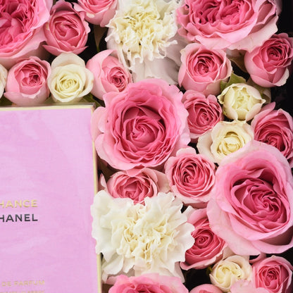 Meadows of Pink Grace Hamper - Zuvees.ae