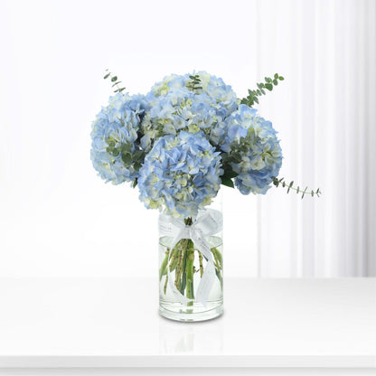 Midnight Hydrangea Vase