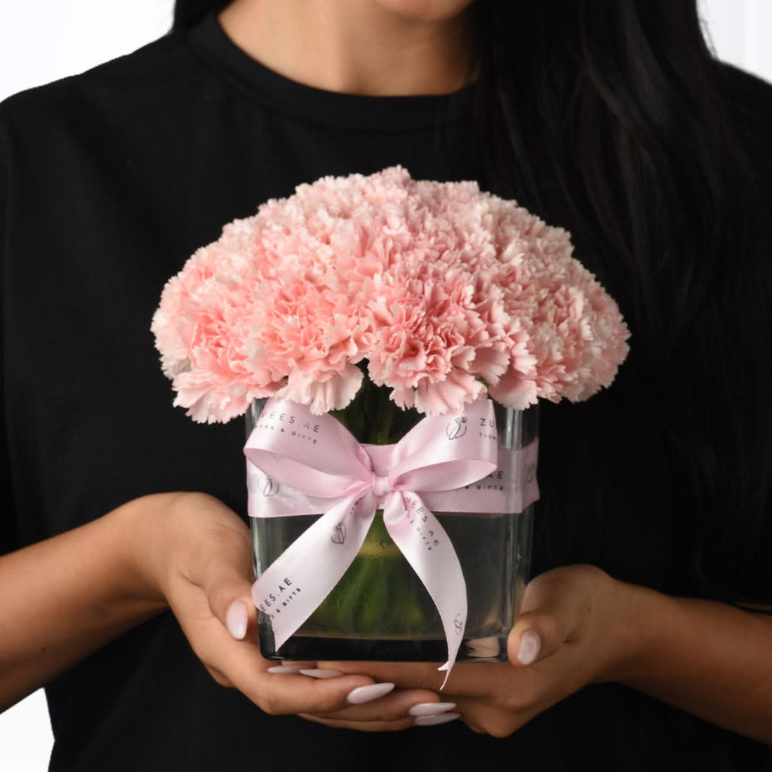 Pink Cotton Bloom Vase - Zuvees.ae