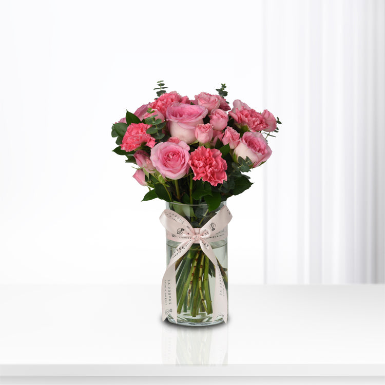Pink Garden Vase - Zuvees.ae