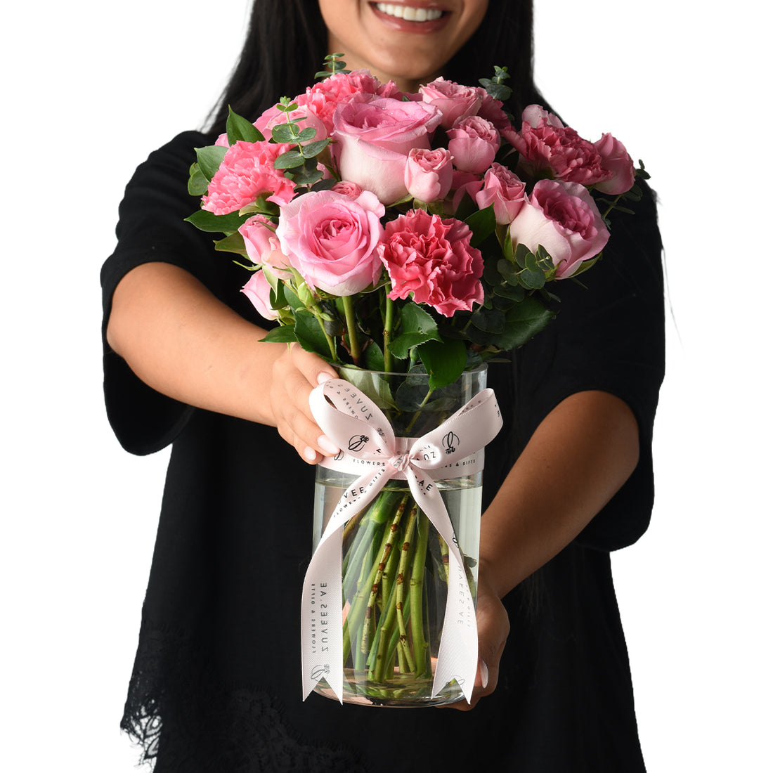 Pink Garden Vase - Zuvees.ae