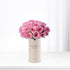 Pink Symphony Grande in Birthday Vase - Zuvees.ae