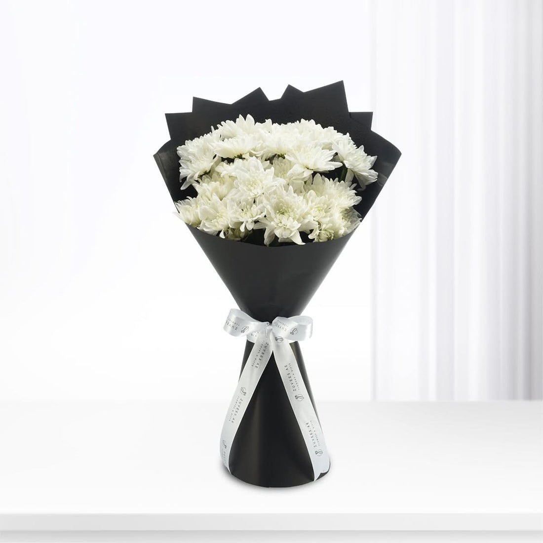 Pure White Blooms Bouquet - Zuvees.ae