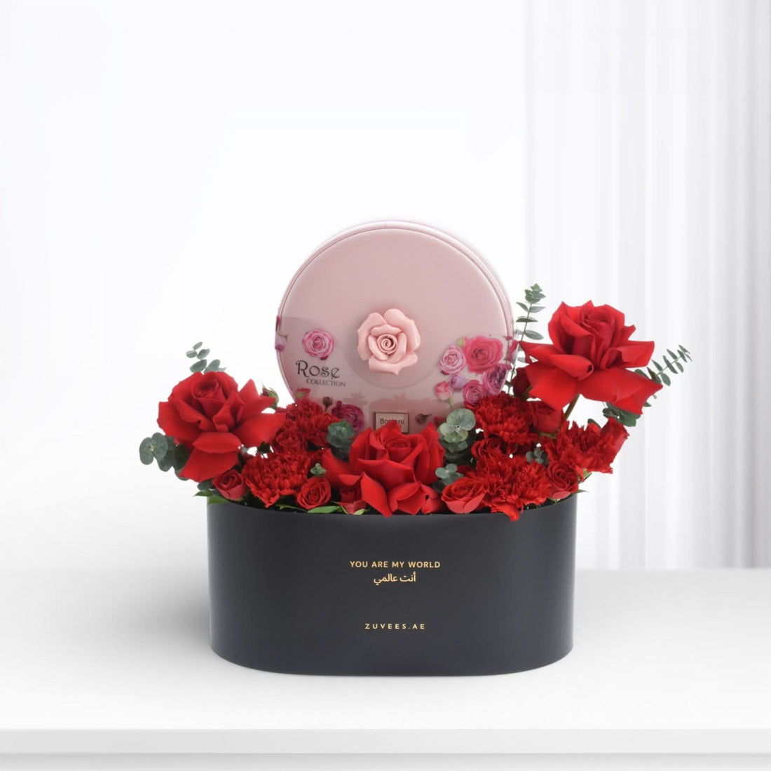 Red Fever with Bostani Chocolates Combo - Zuvees.ae