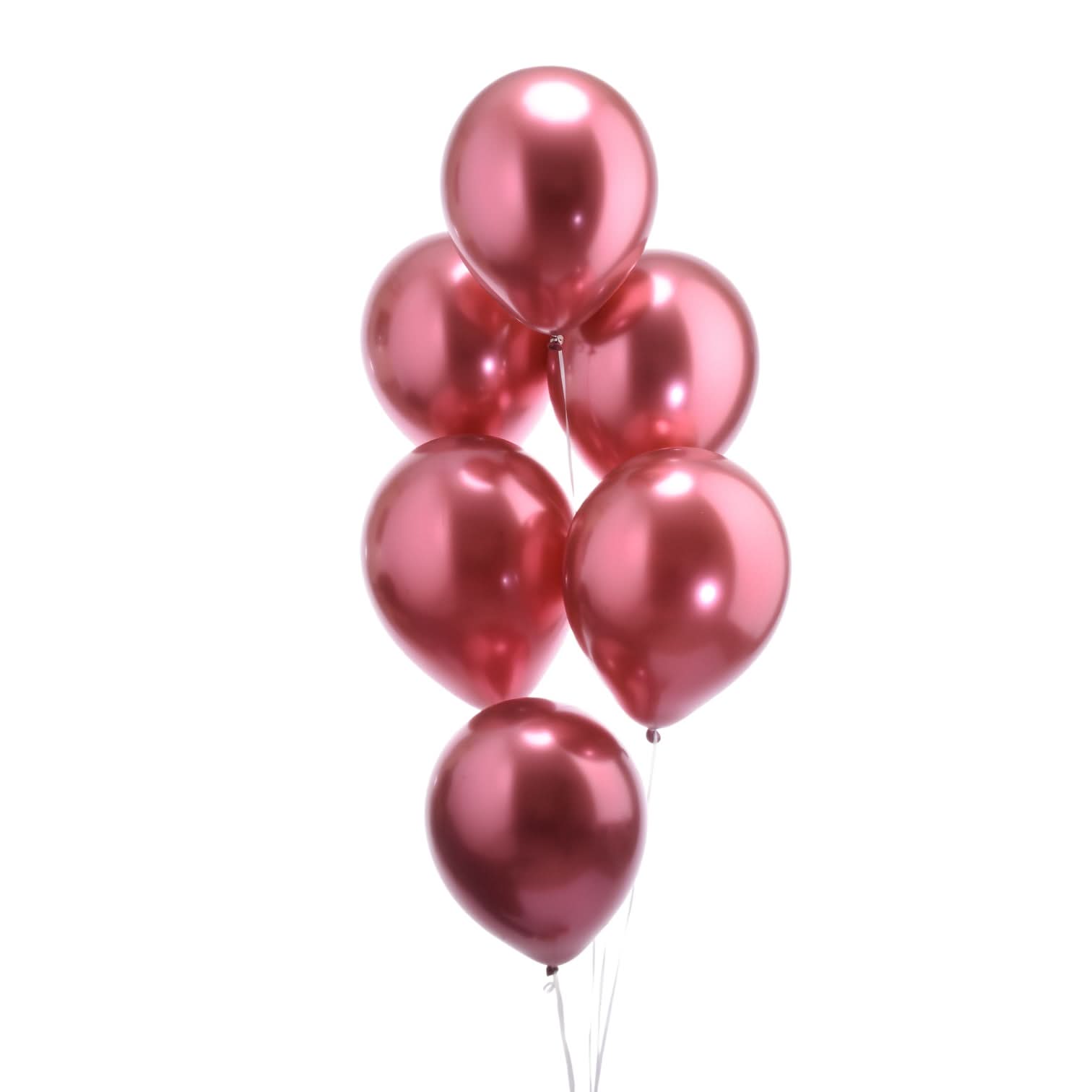 Rose Gold Balloons Set Of 6 - Zuvees.ae