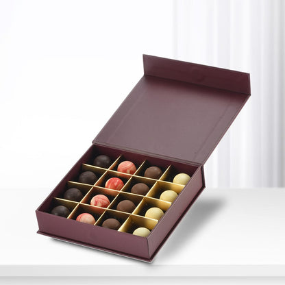 Ruby Marble Chocolate Truffles