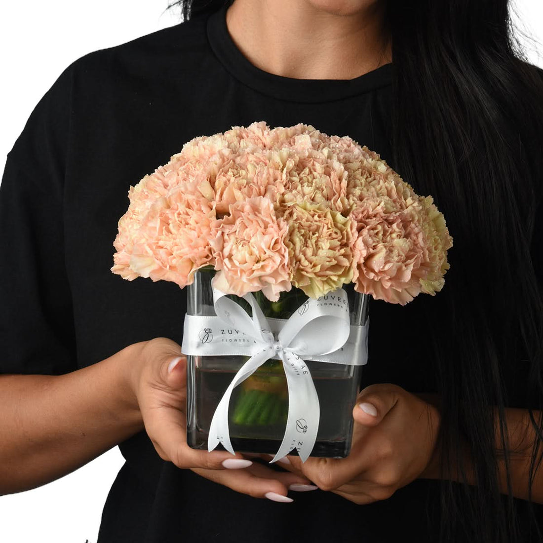 Soft Amber Bloom Vase - Zuvees.ae