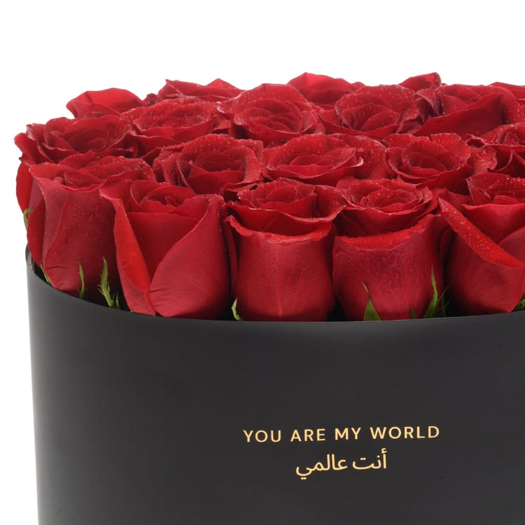 The Burgundy Eclipse Bloom Box - Zuvees.ae