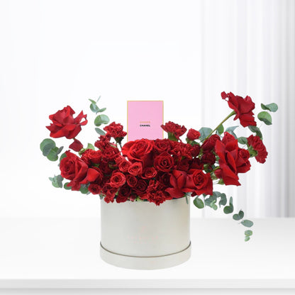 The Radiant Twenty Red Bloom Box Perfume Combo - Zuvees.ae