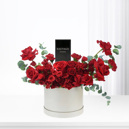 The Radiant Twenty Red Bloom Box Perfume Combo - Zuvees.ae