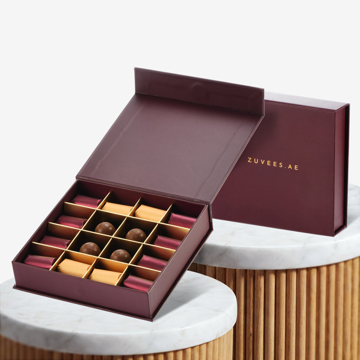 Velvet Gold Reserve Chocolates Box - Zuvees.ae