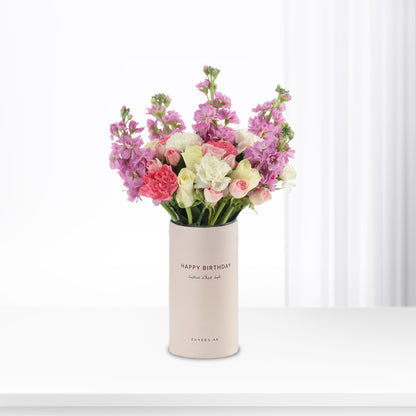 Where Petals Bloom Birthday Vase