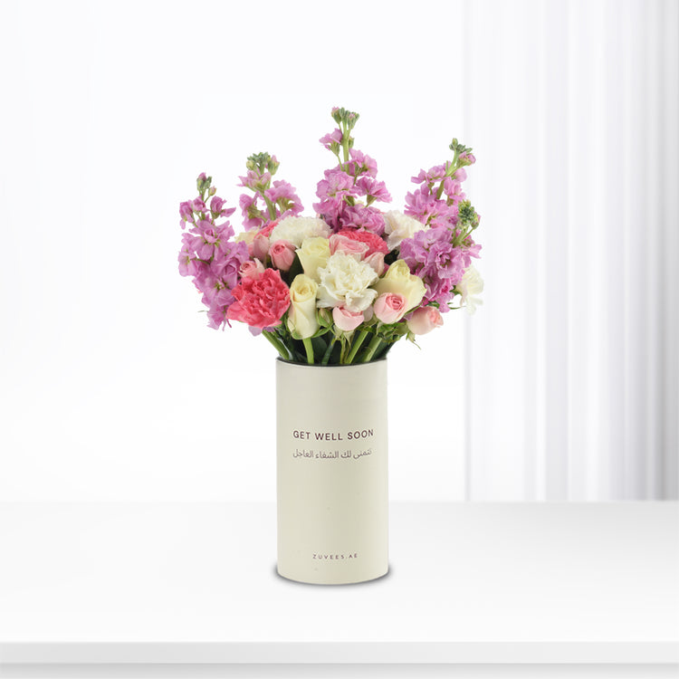 Where Petals Bloom Get Well Soon Vase