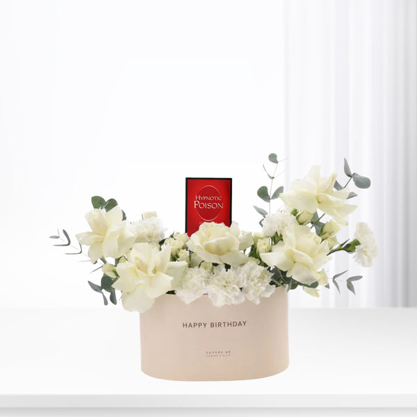 White Mirage Happy Birthday Box Perfume Combo - Zuvees.ae