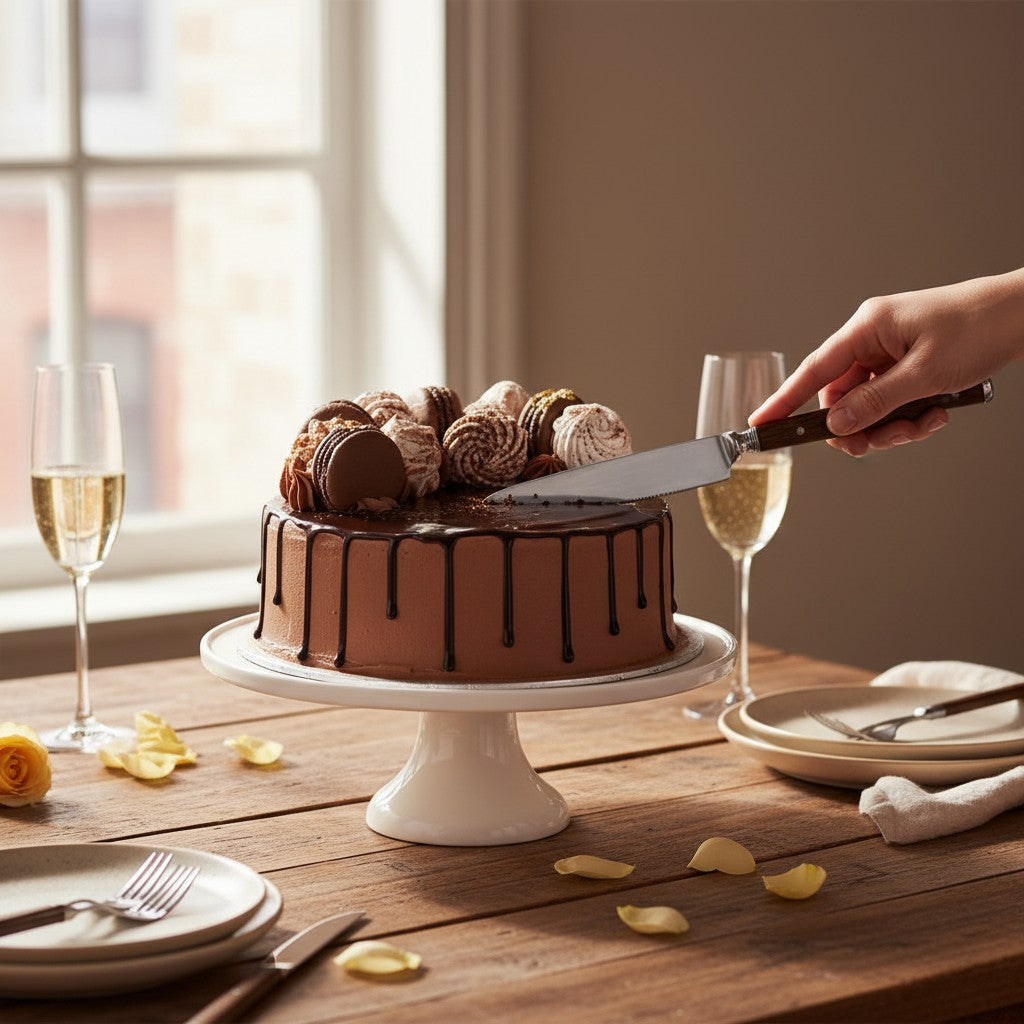 Chocolate Macaron Cake - Zuvees.ae