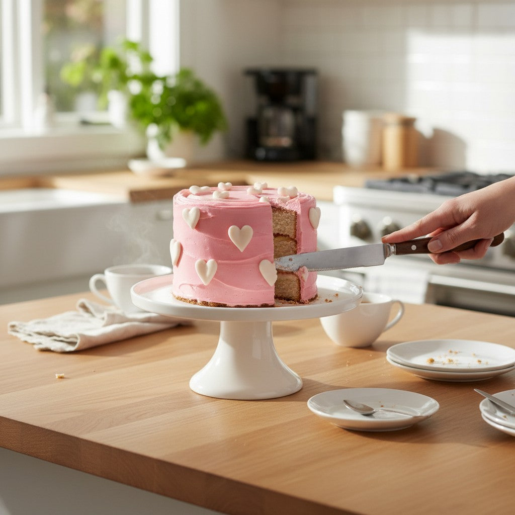 Chocolate Heart Cake - Zuvees.ae